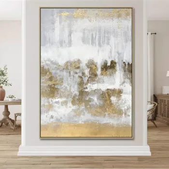 Hand-painted canvas oil painting abstract landscape wall decoration art