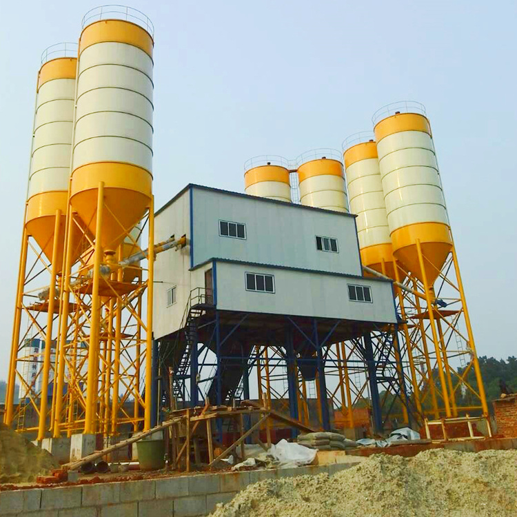 Precast advanced Self Loading 180m3 Concrete Batching Plant