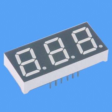 0.36-inch 3-digit 7 Segments LED Digital Display, Available in Pure Green