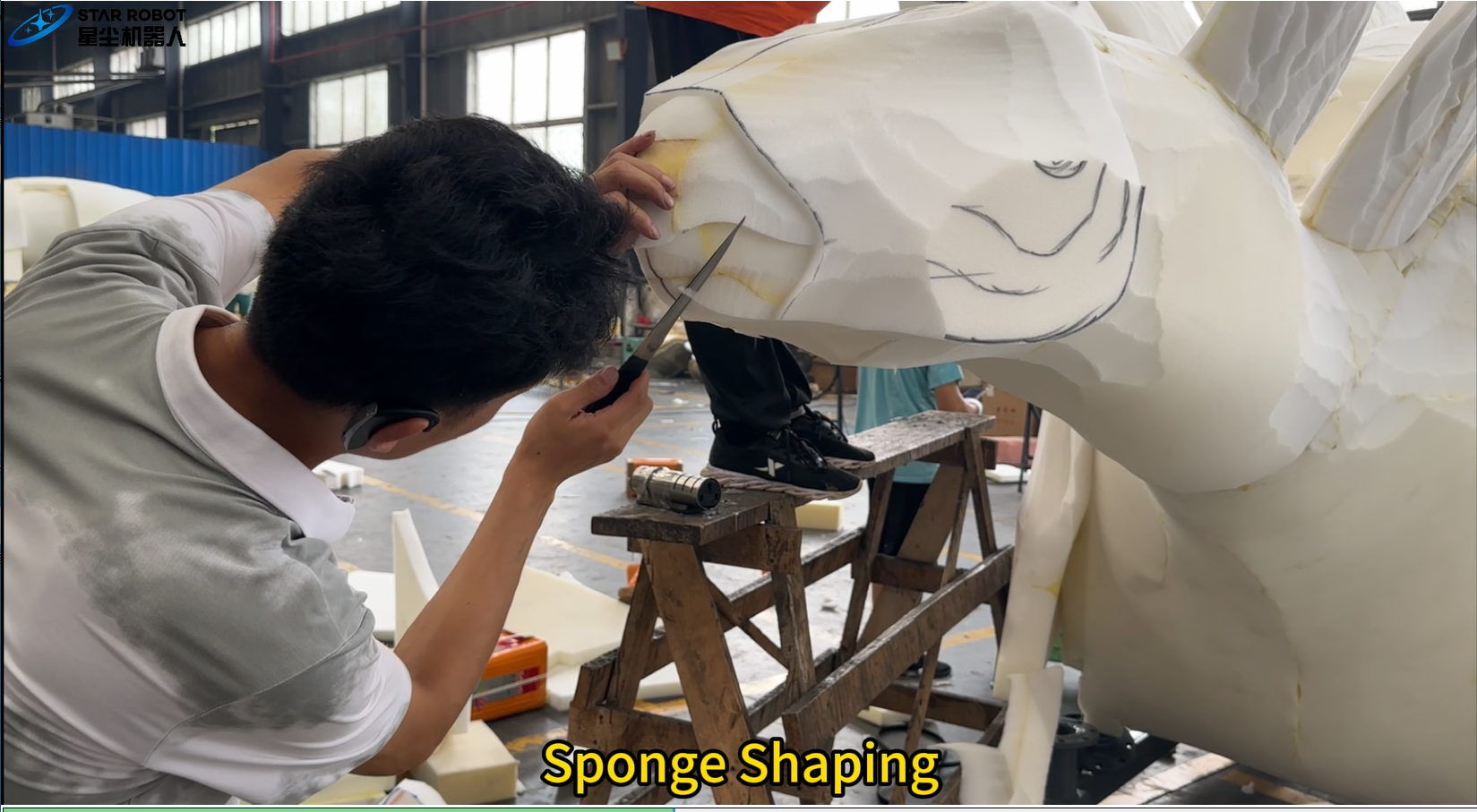 Sponge Shaping