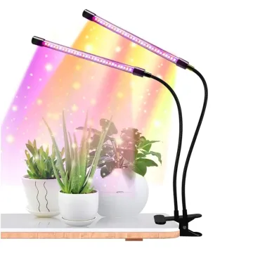14W Full Spectrum Flexible 360 Degree Gooseneck Red & Blue LED Grow Light for Indoor Plants