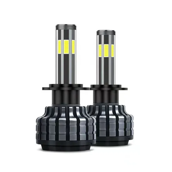 Universal 48W 12V Car Headlamp LED Bulb with Auto Lighting System and CANBUS 6 Sides G9 Fan Cooling