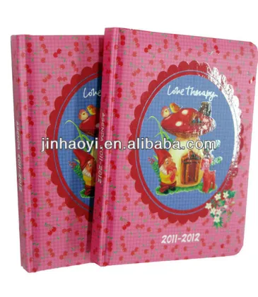 printing cute diary 2014 pink diary
