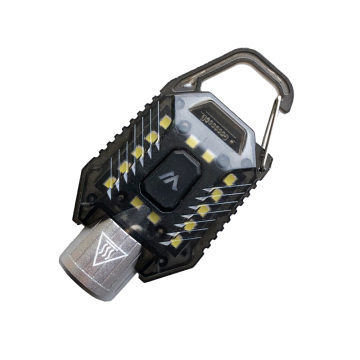 WarSun G3: 1000 Lumen Rechargeable Flashlight with Aluminum Alloy and PC Body, IPX5 Waterproof, Telescopic Zoom, and Multifunctional Keychain Design