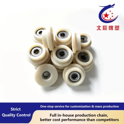 Bearing Equipped CNC Nylon Rollers