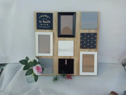 Multiple Group Wooden Photo Frame