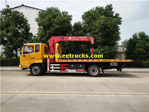 DFAC 12Ton nauyi Wrecker tare da cranes