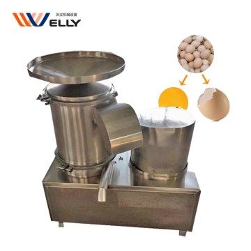 Handheld Manual Industrial Eierbrechmaschine: Weißer Eigelb -Separator &amp; Cracker