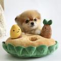 Ins Wind pull sweet potato set pet toy