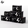 bateria profunda 50Ah 1.28kWh do ciclo LiFePO4 de 24V