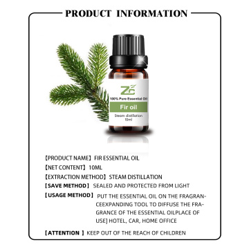 Private Label Essential Oil fir needle oil