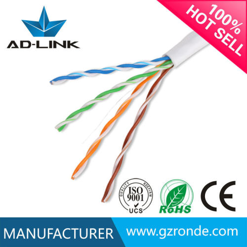 Utp Cat5e 4 Pairs Twisted Cores Network Cabling Wire, High Quality Utp