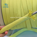 Cutting resistant lightweight aramid fiber braided sleeving
