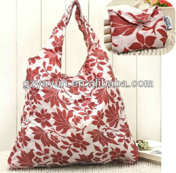 2016hot sale nylon bag,nylon shopping bag,cheap printed shopping bag