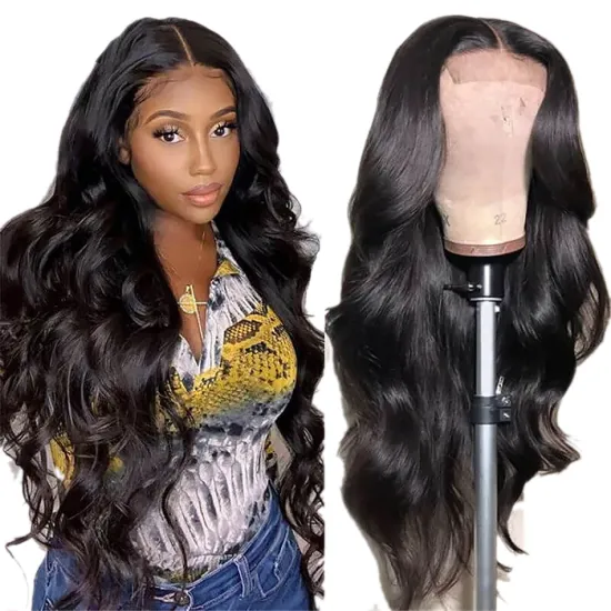 Glueless Full Lace Brazilian Human Hair Wig, Unprocessed 100% Human Hair Full Lace Wig, Natural Human Hair Wig For Black Women