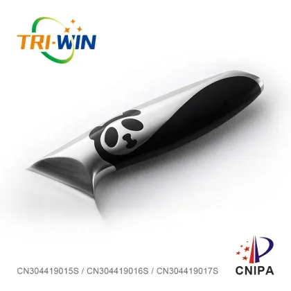 Panda Design Knife Handle Eco-friendly 3pcs Knife set