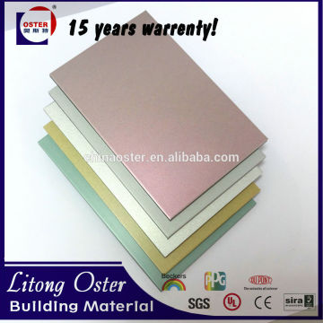 aluminum composite panel ferfored with PVDF OR PE coating