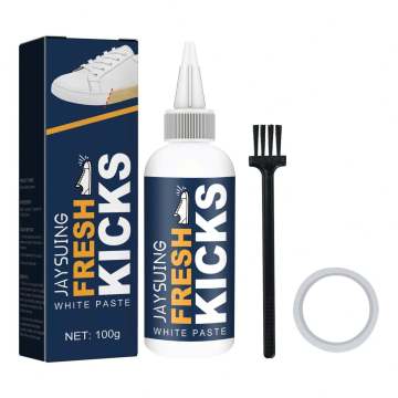 JAYSUING Premium Foam Sneaker Cleaner: Shampoo, Whitener, and Cleaning Spray for Sport Shoes
