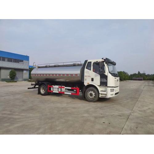 FAW milk tanker truck for fresh milk transport