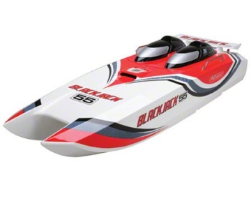 SELL Pro Boat Blackjack 55 Catamaran w/G26 Gas Engine BND