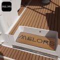 Almohadillas antideslizantes personalizadas EVA Faux Teak Marine Sheet