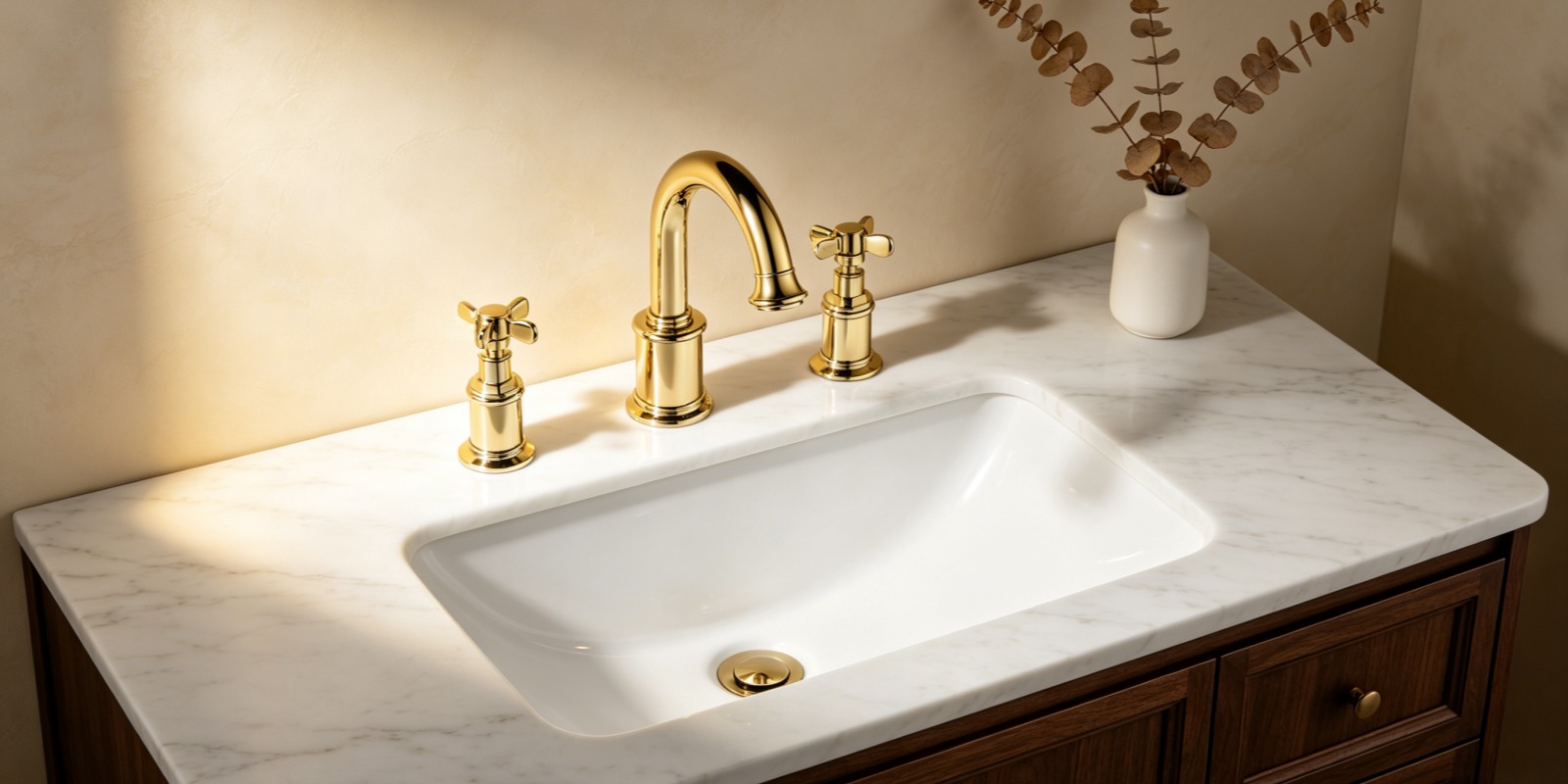 Deck Mount Basin Mixer