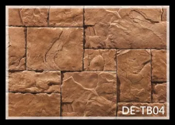 European style man made castle stone bricks