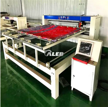 Computerized Single Needle Continuous Top Mattress Quilting & Cutting Machine for Affordable Mattress Production