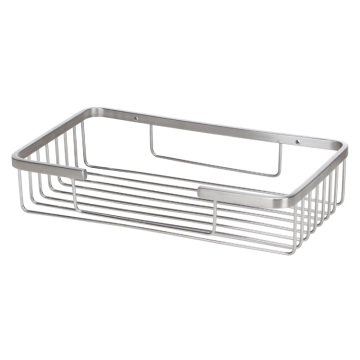 Dual Tier Wall Mount 304 Stainless Steel Bathroom Shelf