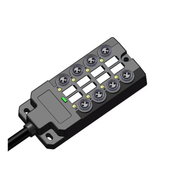 M12 Sensor Junction Box - Proximity Switch Distributor NPN PNP IO Module