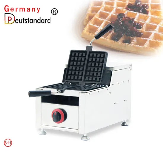 commercial gas LPG waffle maker with CE NP-611