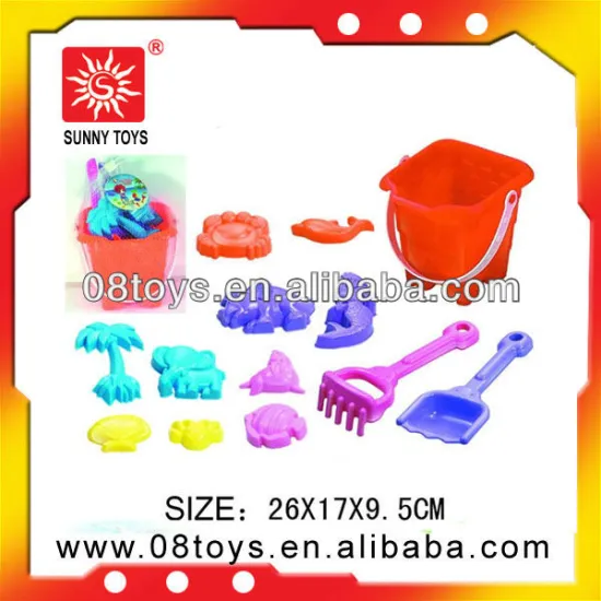Plastic sand beach toys