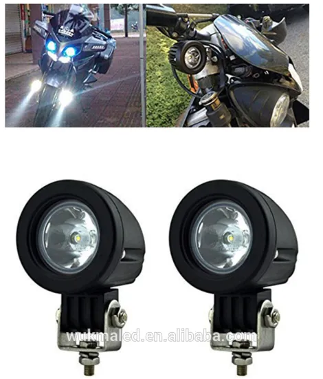 10W Mini Tail Cre-e Auto Led Off road Lights Led Fog Light for Bike Motorcycle Jee-p wrangler