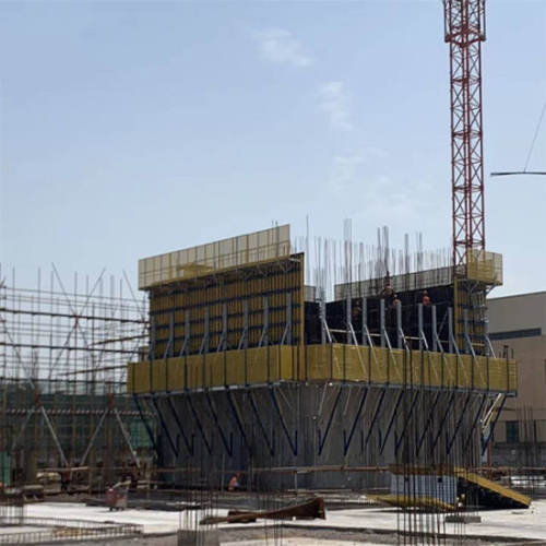 Formulaire d'escalade en acier pour le béton