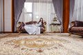 10&#39;x14 &#39;Handmade Beżowy Tabriz Silk Carpet NY1591
