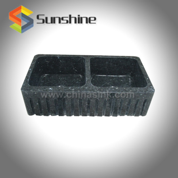 Featuring Under Mount Farmhouse Blue Pearl Granite Sink
