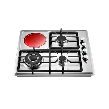 4 Burners Gas Hob with Infrared Burner - Good Price
