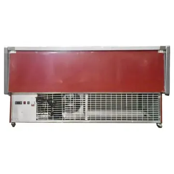 Open Top Meat Counter Fresh Meat Chicken Refrigerator Fish Display Freezer