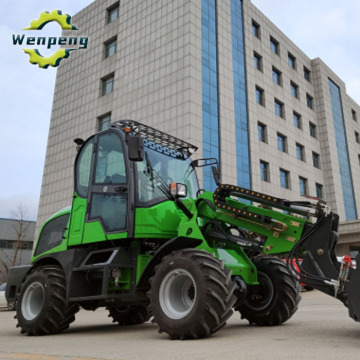 Upgraded Small Wheel Loader: 2 Ton Garden Electric Loader