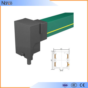 Enclosed Mutiple Poles Conductor Rails Bar System 80 To 140a