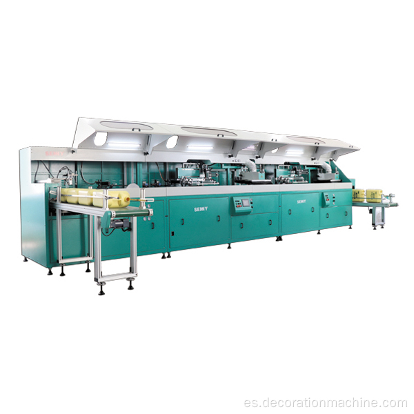 Máquina de impresión Jerrycan cuadrada 10-25L