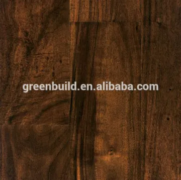 Flat surface solid acacia wood flooring