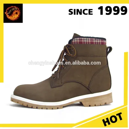 Engineering working shoes no laces safety mens work shoes toe cap leather work boots