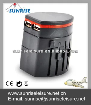 36187# Worldwide Travel Adapter plug