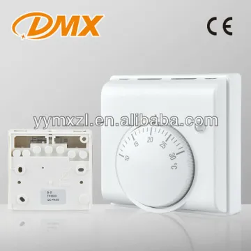 White Mechanical Boiler Room Thermostat Temperature Controller