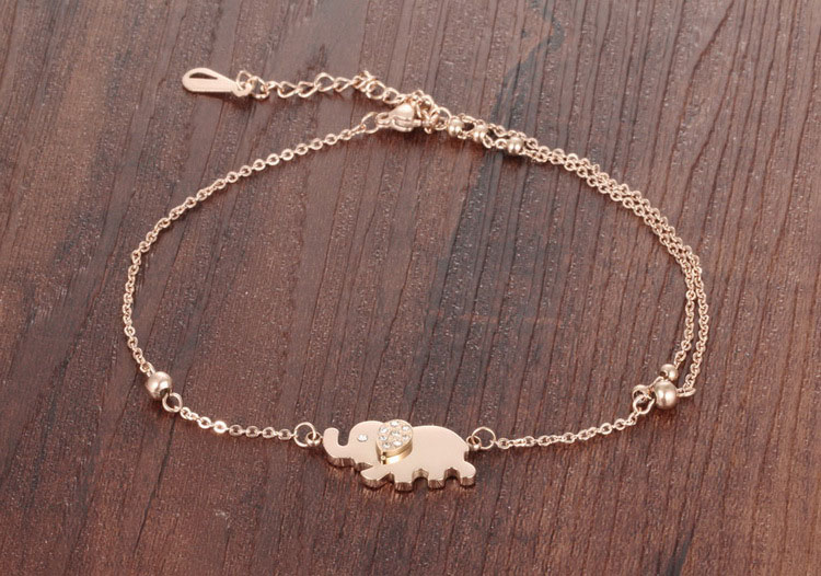 elephant ankle bracelet