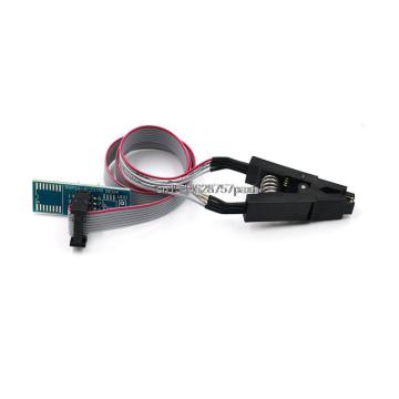 SOIC8 SOP8 Flash Chip IC Test Clips Socket Adapter for Arduino BIOS/24/25/93 Programmer