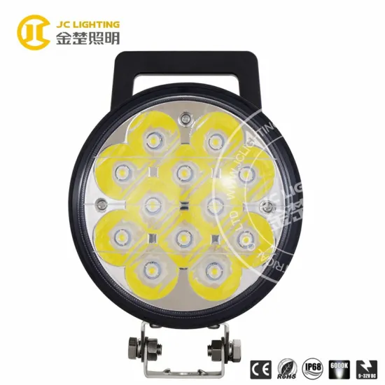 12v 36w LED tractor work light with handle and switch/auto led work light for truck,4x4,offroad