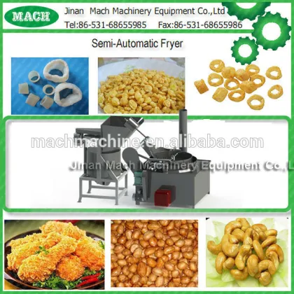 automatic electricity nuts fryer/snacks bean frying machine