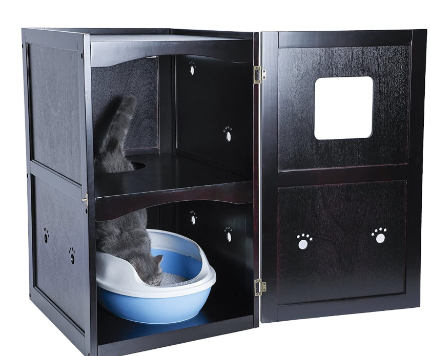 Double-Decker Pet House Litter Box